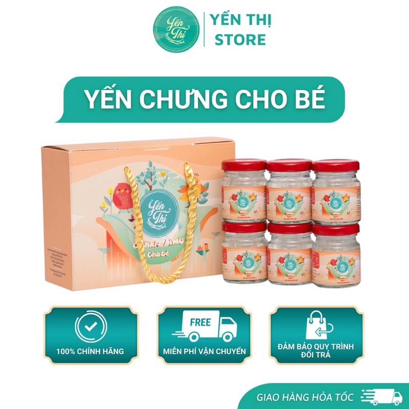 Yến Thị-Yến Kird dành cho bé-bổ sung Canxi và Protein-Yến sào Khánh Hoà