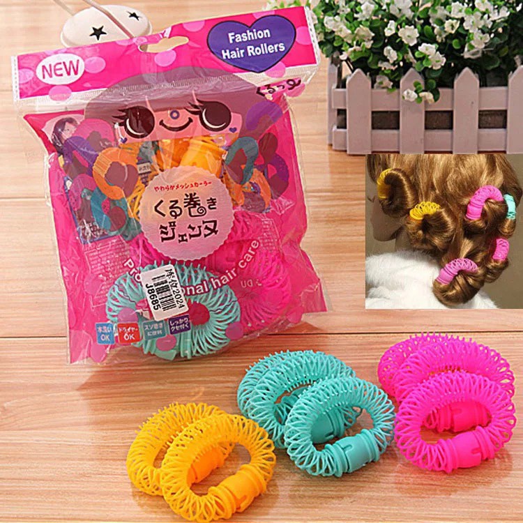 Lô Cuốn Tóc Dạng Lò Xo Không Dùng Nhiệt