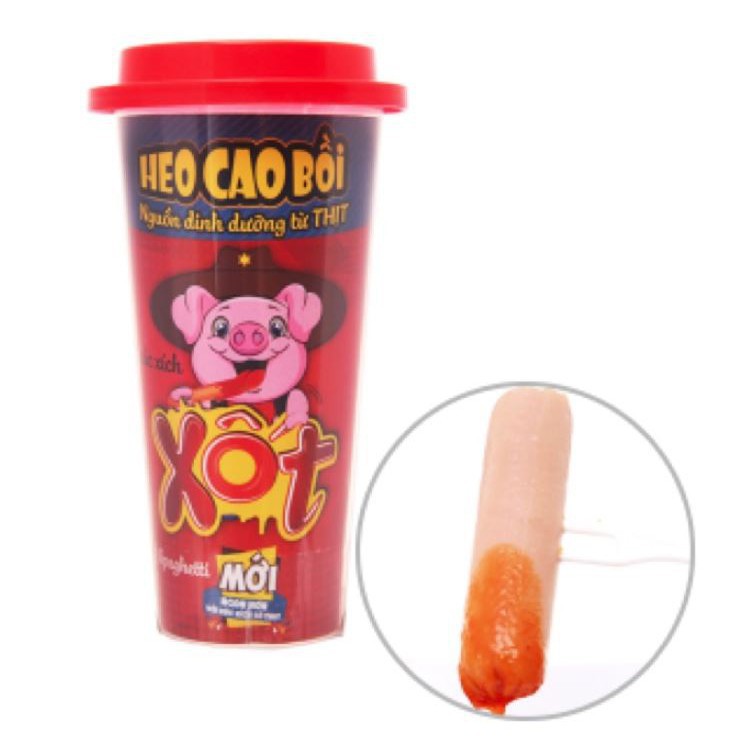 Xúc xích Heo cao bồi 3+1 cây