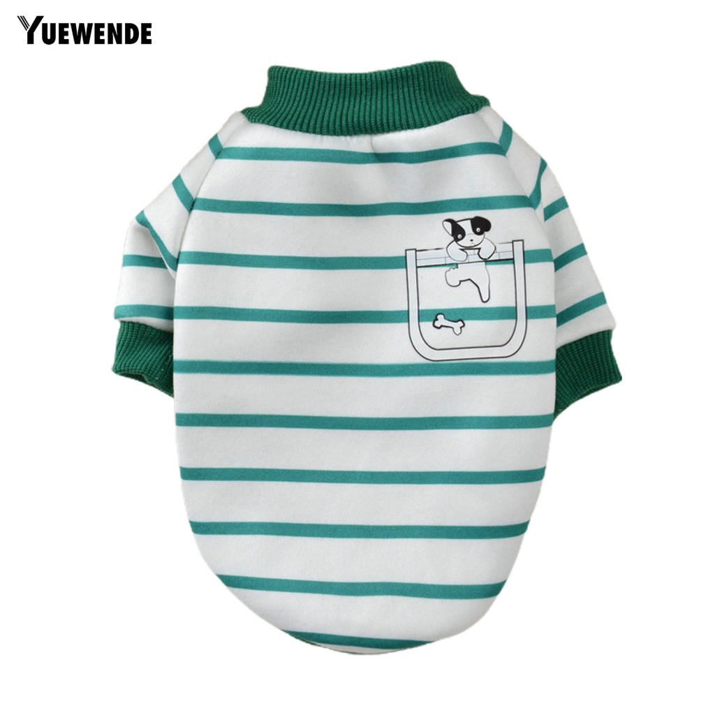 [Yue.z] Áo Sweatshirt Mùa Đông Thoải Mái Màu Sắc Tương Phản Cho Thú Cưng