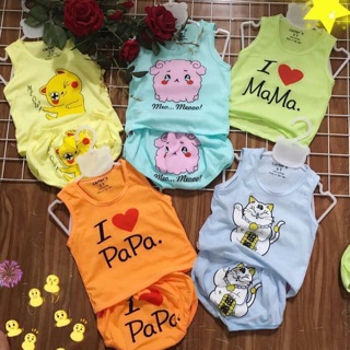 Set áo ba lỗ quần chíp cho bé trai/ bé gái 🔥🔥🔥🔥
