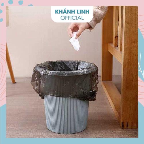 Túi Rác Tự Phân Hủy Hàng Việt Nam - Bao Rác Đen Kích Thước Lớn 55*65 cm