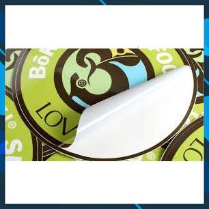 Decal PVC Inkjet Trắng Sữa khổ A3 xấp 50 tờ