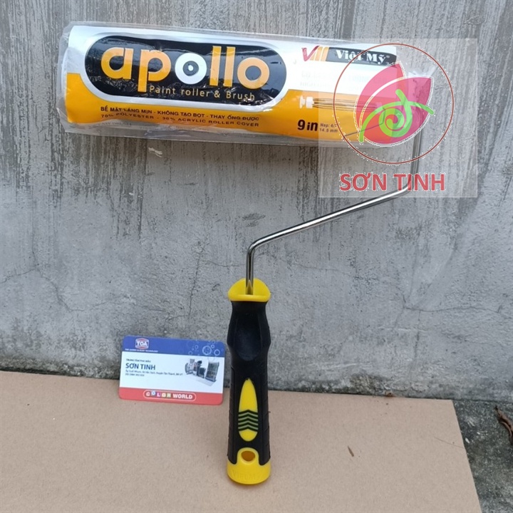 Cọ lăn sơn 3 màu Việt Mỹ Apollo 23cm