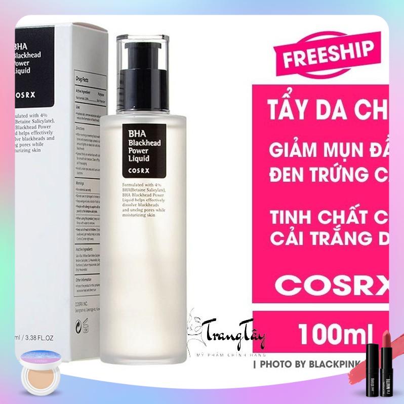 Tẩy da chết giảm Mụn Đầu Đen Cosrx BHA Blackhead Power Liquid Hàn quốc