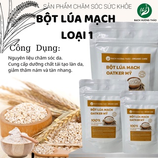 BỘT YẾN MẠCH loại 1  | Bột nguyên chất dưỡng trắng da, mờ thâm n.ám | Bạch Hương vânThảo