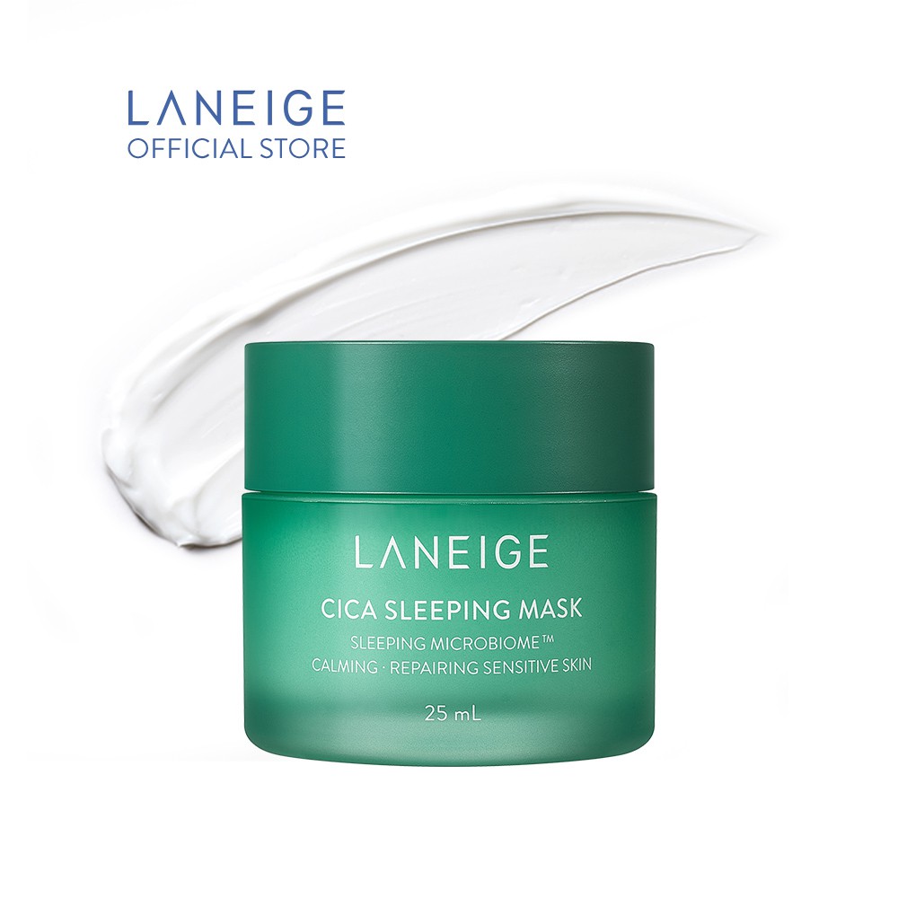 Mặt nạ ngủ phục hồi và nuôi dưỡng da LANEIGE Cica Sleeping Mask EX 25ML