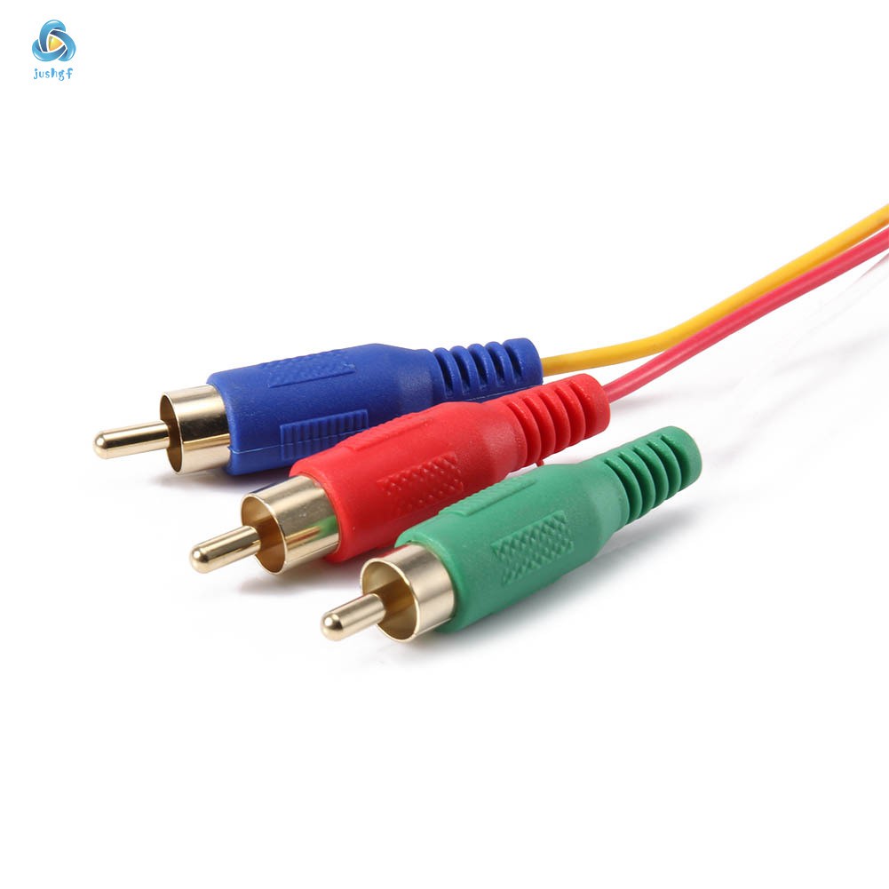Cáp chuyển đổi 1.5m VGA sang 3 RCA chuyên dùng cho tv / pc / laptop