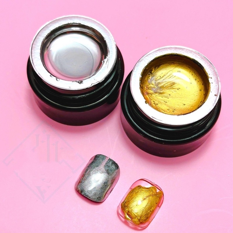 Gel nhũ metan vẽ viền móng, gel nhũ nail siêu sáng metan Jnailsay