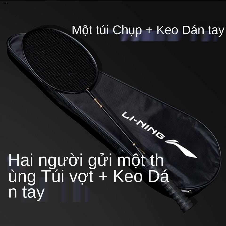 ❂Vợt cầu lông chính hãng full carbon siêu nhẹ 4U học sinh bắn đơn tấn công và phòng thủ tập bền màu đen mới bắt đầu