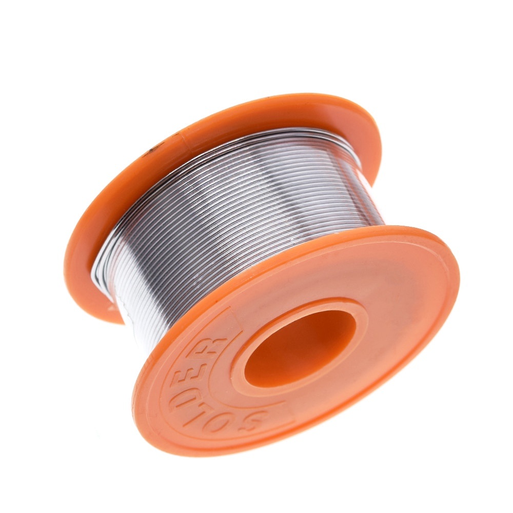 Cuộn dây hàn thiếc 0.6 / 0.8 / 1 / 1.2 / 1.5mm 63 / 37 Flux 2.0% 45 Ft chất lượng cao