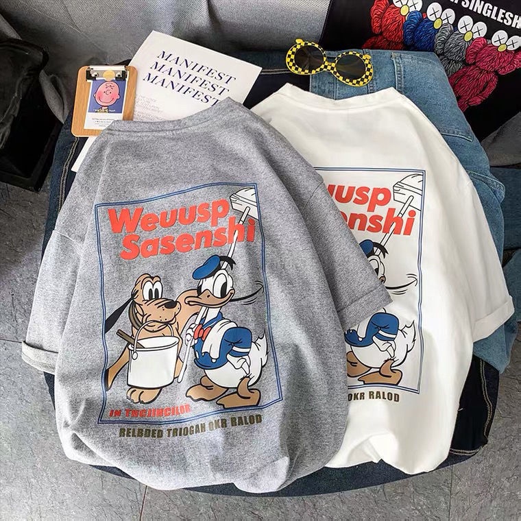 Sẵn Sàng Kho Tiền Mặt Giao HàngÁo Thun Cotton Tay Lỡ Dáng Rộng Phong Cách Hàn Quốc Thời Trang Mùa Hè 7 Cho Bé Gái