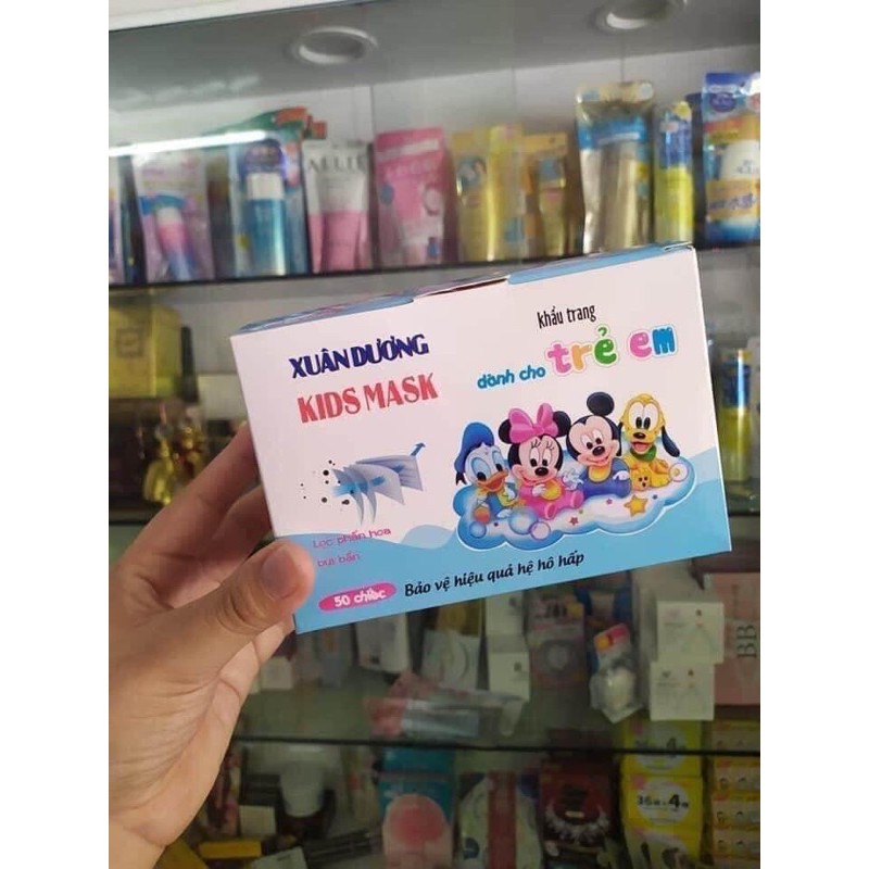 Khẩu trang trẻ em( hộp 50 chiếc)