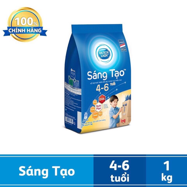 [combo 4 túi] SỮA BỘT DUTCH LADY SÁNG TẠO 1kg