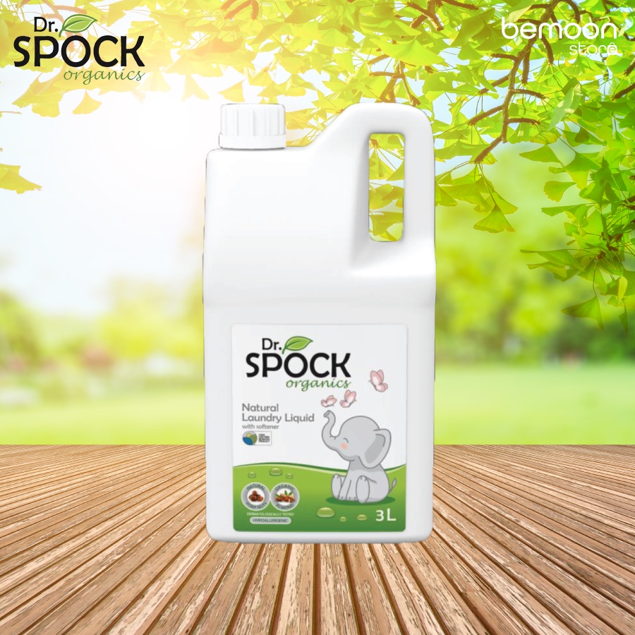 Nước giặt xả thiên nhiên dr.spock organics 3000 ml - ảnh sản phẩm 3