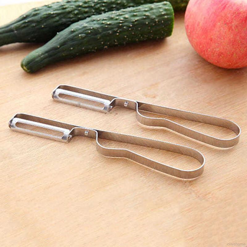 Dụng Cụ Gọt Vỏ Táo / Khoai Tây / Củ Quả Đa Năng Bằng Thép Không Gỉ