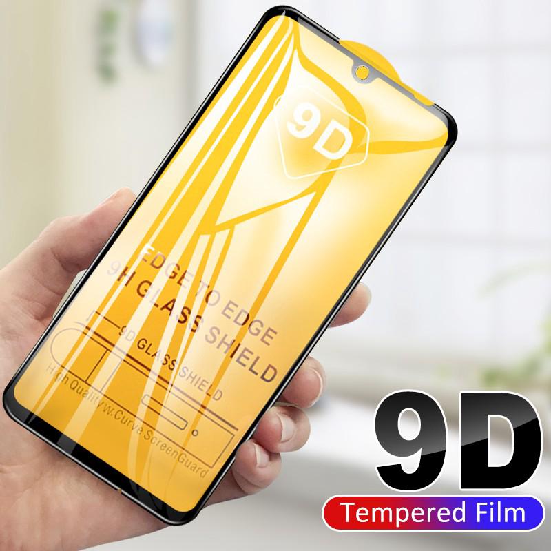 Miếng dán kính cường lực 9D bảo vệ toàn diện cho màn hình Xiaomi Mi 6X 8 A2 Lite A1 Redmi Note 5 7 6 Pro 5 Plus