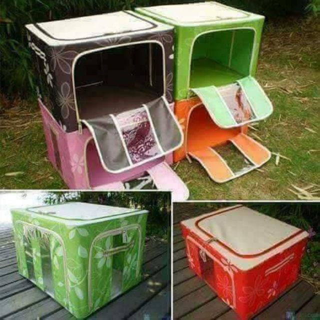 [ SALE TƯNG BỪNG]  Hộp đựng đồ, chăn màn, quần áo living box 55L.