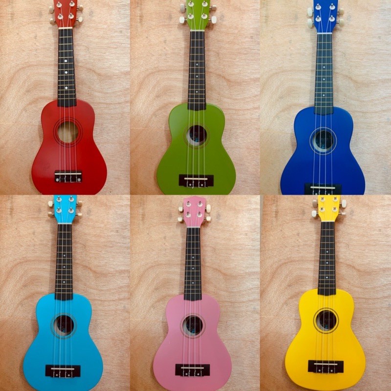 Đàn Ukulele đủ màu