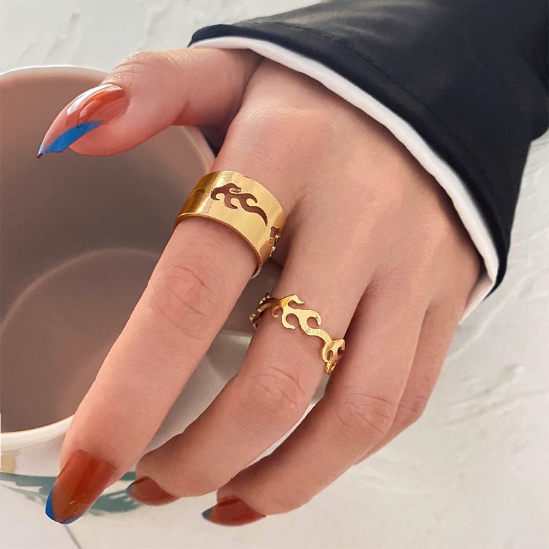 Set Nhẫn Cặp Đôi Nhiều Màu Sắc Bắt Mắt Sành Điệu