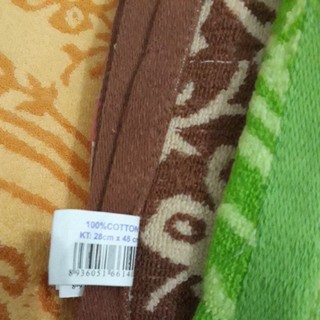 Khăn mặt K Ki Ba 100%coton size 28cmx48cm