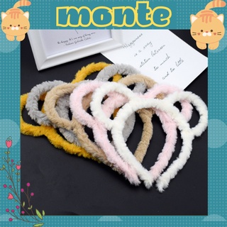 Bờm lông cài tóc tai thỏ, tai mèo siêu cute