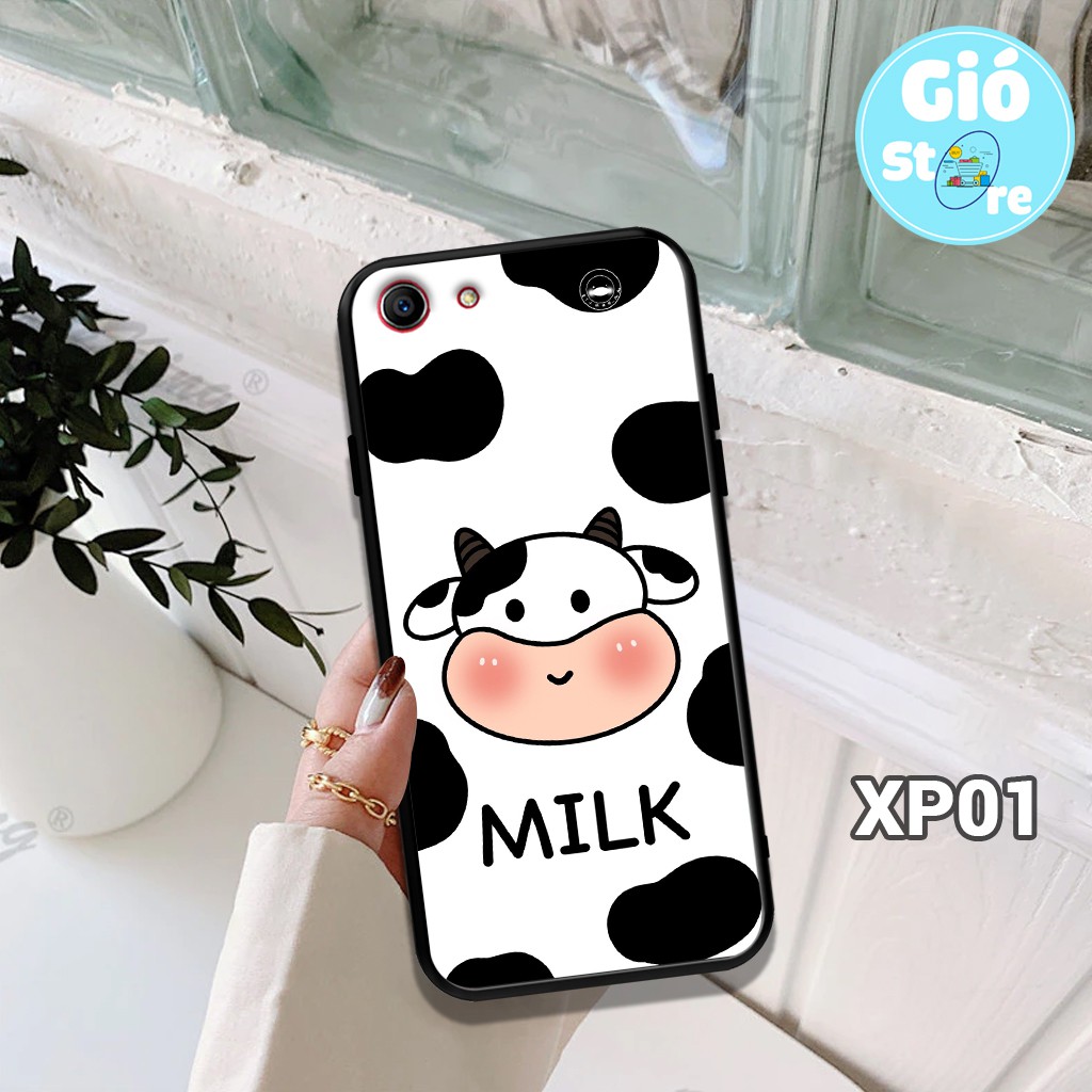Ốp lưng oppo in hình bò sữa mới nhất 2021, ốp lưng oppo a59/f1s/a71/a83/a39/a57/f3lite/f3/f3 plus