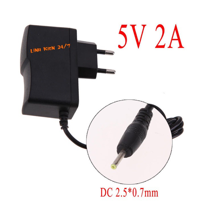 Nguồn Adapter 5V 2A Jack 2.5x0.7mm