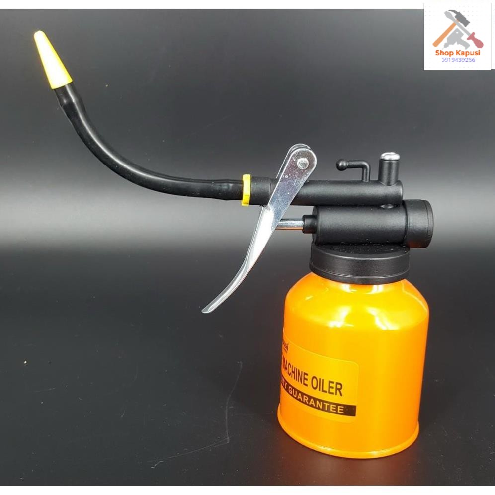Bình châm nhớt kim loại cho máy móc cơ khí, ống nhựa dẻo Kapusi K1051 200ml (Vịt dầu kim loại) (Cơ khí thông minh)
