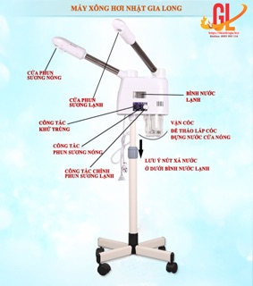 XÔNG HƠI 2 CẦN NÓNG & LẠNH