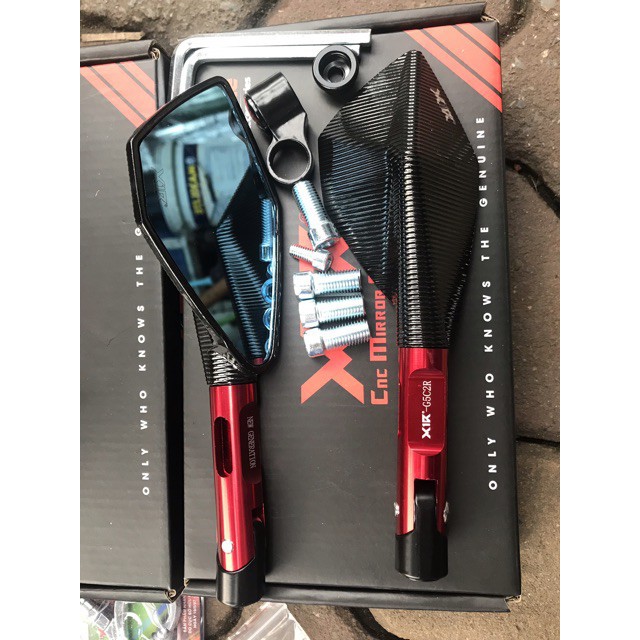 Gương xe máy thời trang 5 cạnh X1R chính hãng bảo hành 1 năm không bị trờn ren trong quá trình sử dụng