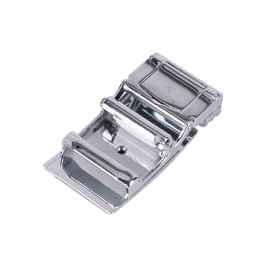 Đầu khóa da cá sấu 4 phân Huy Hoàng đầu trắng màu nâu đất-HP9218