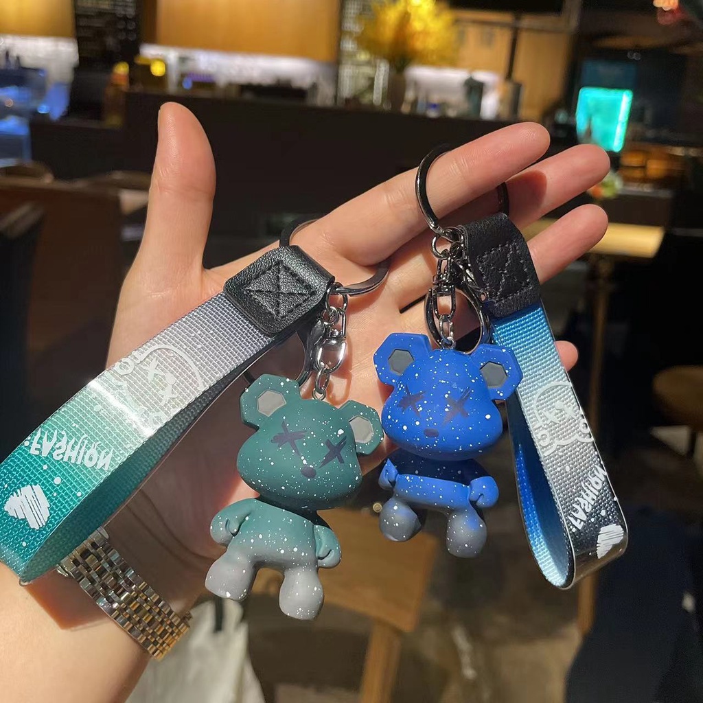 Móc Khóa Hình Chú Gấu Hoạt Hình Xinh Xắn