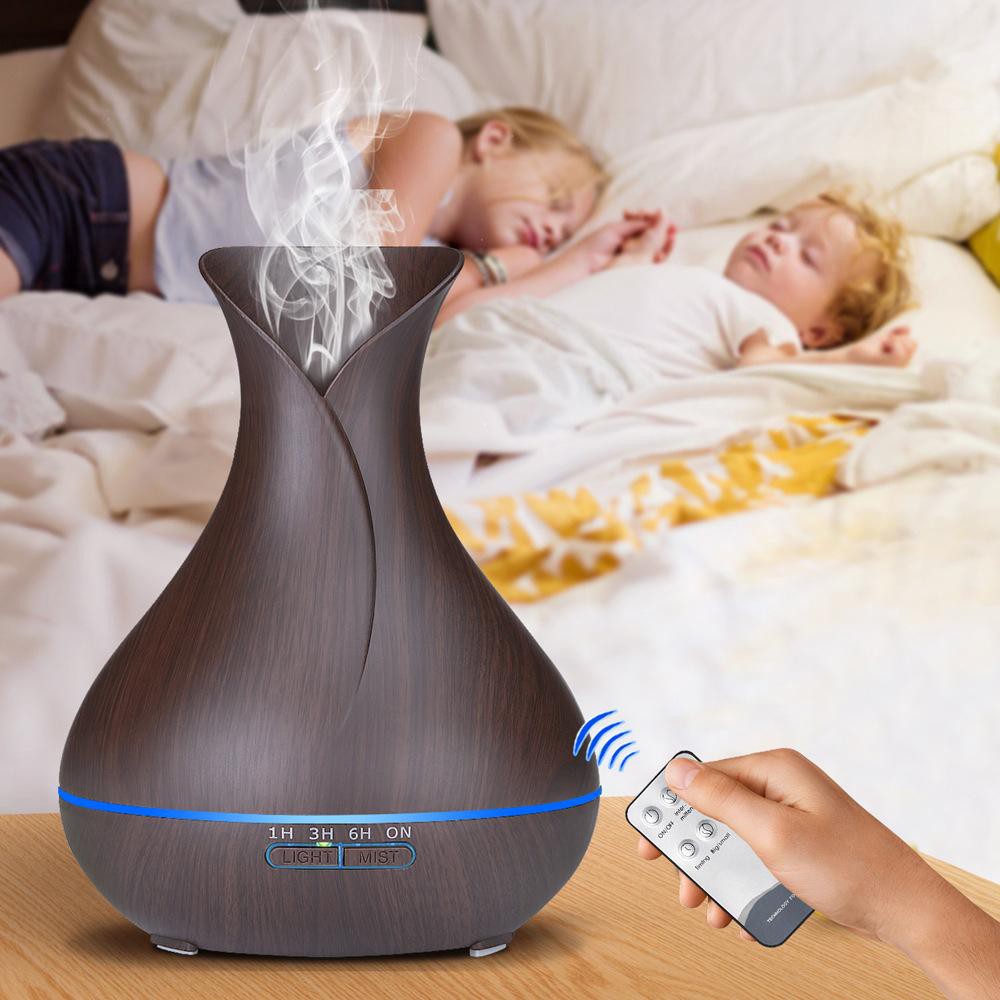 Máy xông tinh dầu tulip + KÈM REMOTE