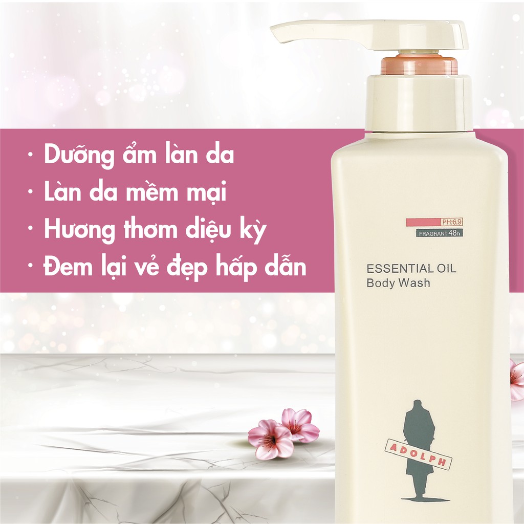 Sữa tắm tinh dầu hương thơm diệu kỳ Adolph | WebRaoVat - webraovat.net.vn