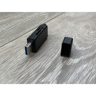 Card Reader SD, TF ra USB 3.0, màu đen Ugreen 40750