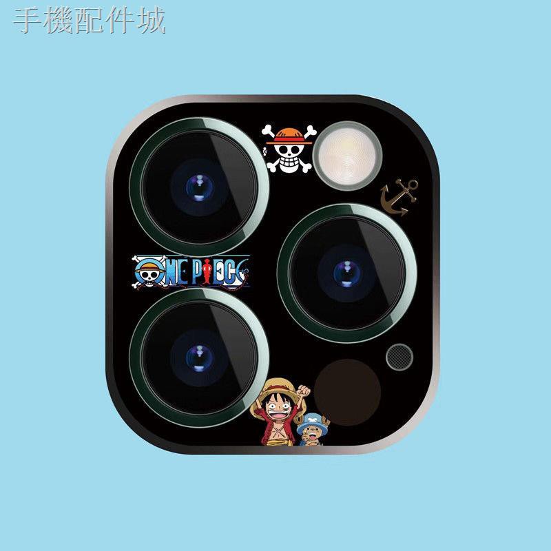 Miếng Dán Bảo Vệ Ống Kính Máy Ảnh In Hình One Piece Cho Iphone 12 Pro Max 12 Mini