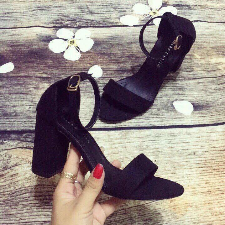 DÉP SALDAN CAO GÓT MẦU ĐEN CỰC DDIEJU SLL 79K