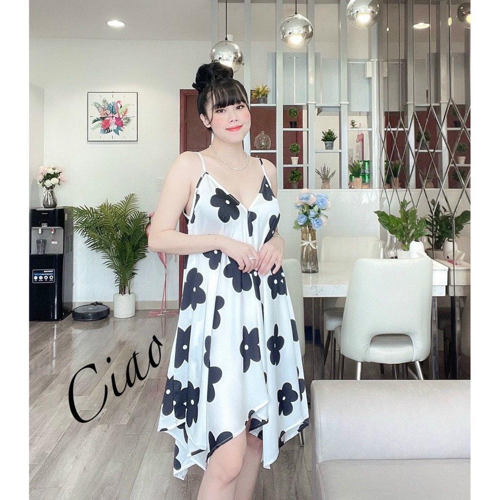 68_80kg Đầm ngủ hai dây bigsize | BigBuy360 - bigbuy360.vn