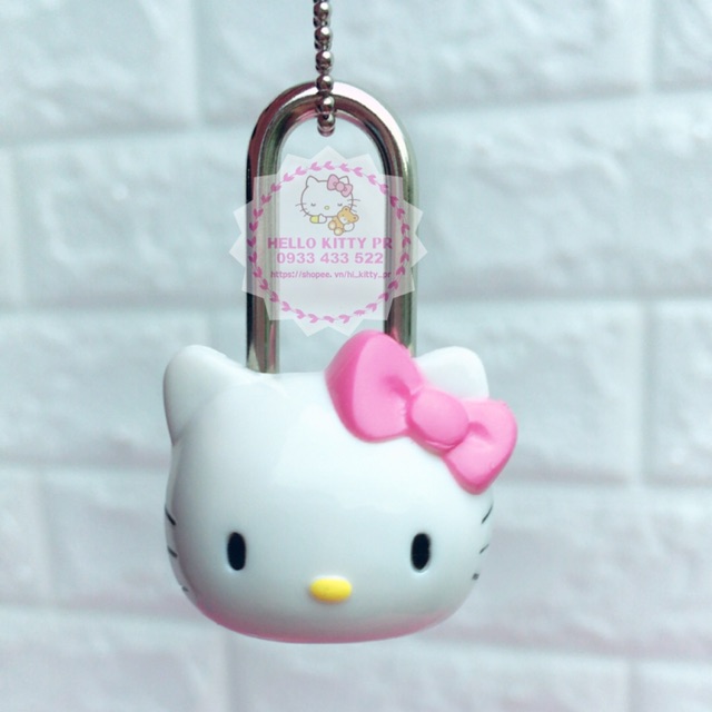 Ổ khóa 3D mini HELLO KITTY