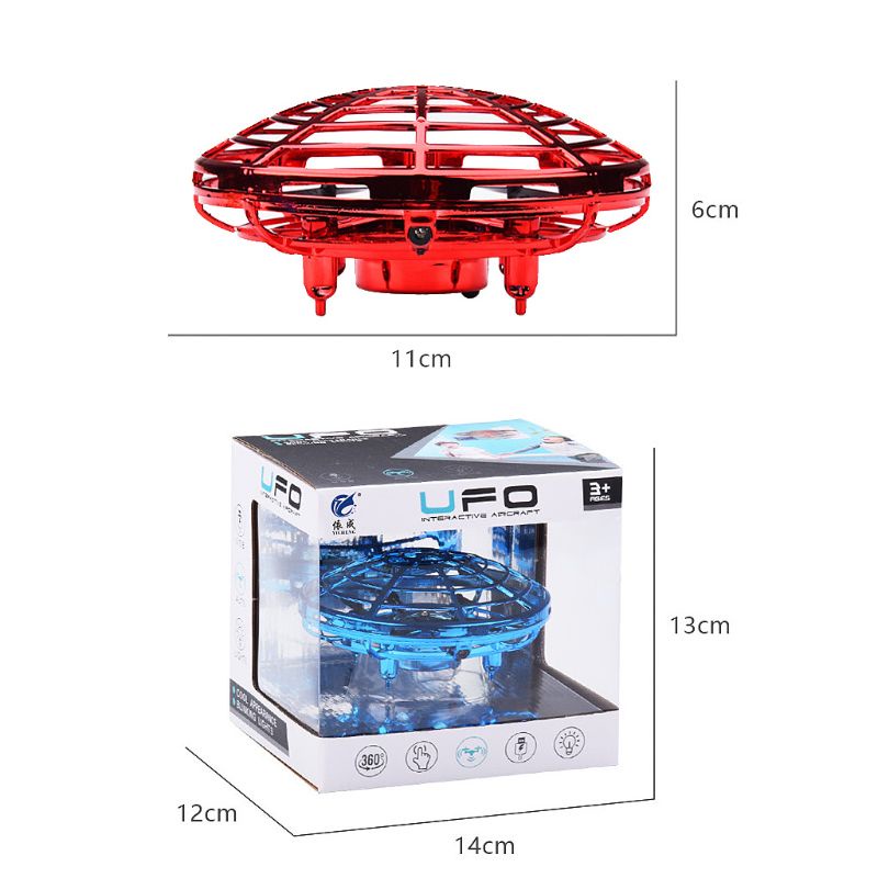 Bộ Cánh Quạt Cảm Ứng Bốn Cánh Quạt Cho Máy Bay Điều Khiển Từ Xa WMMB UFO