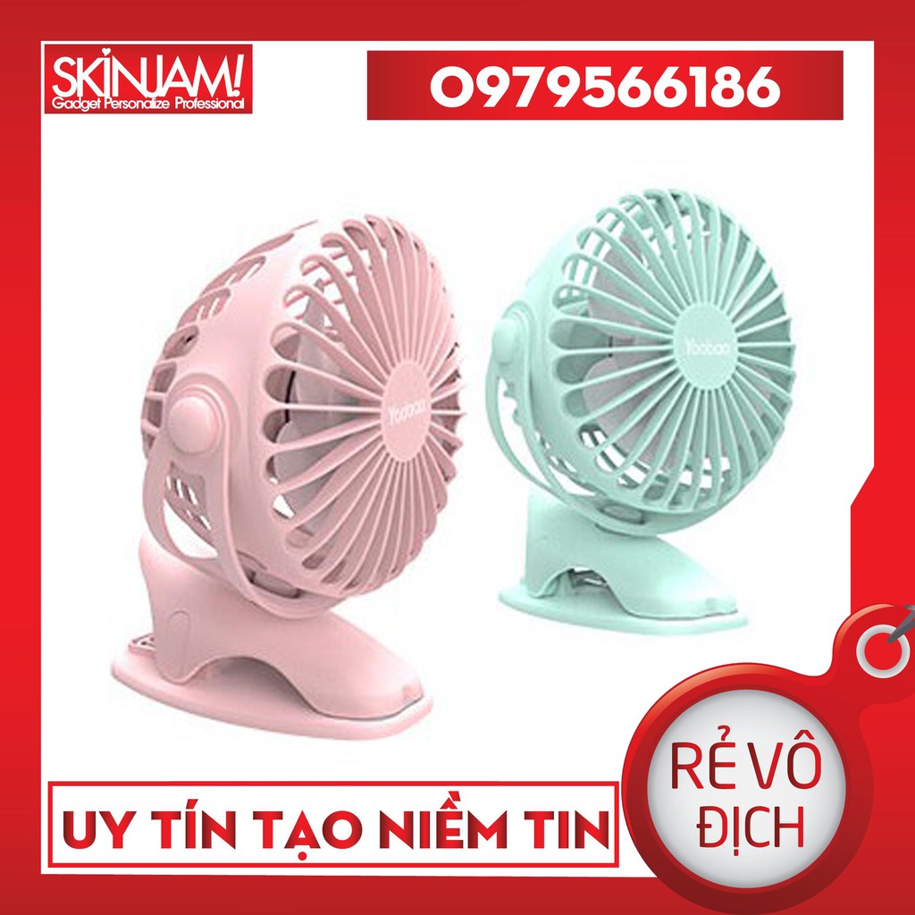 Quạt sạc mini Yoobao Y-F04 bản 6400mAh. | BigBuy360 - bigbuy360.vn