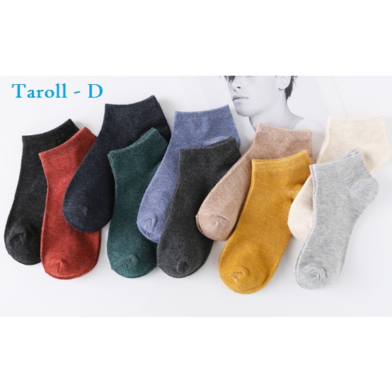 Tất Nam/nữ Cô thấp Cotton nhiều màu sắc kháng khuẩn khử mùi, thời trang trẻ TD016