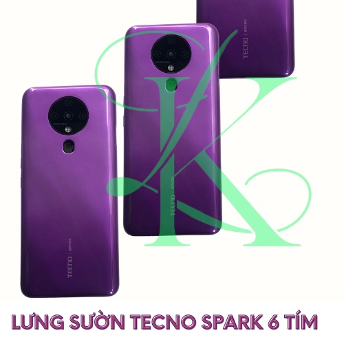 Vỏ lưng sau tecno spark 6 ( Vỏ lưng thay thế cho tecno Spark 6 )
