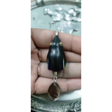 NHÁI HƠI NF1-3.8cm_TVN LURE_ nhái hơi câu cá lóc siêu nhạy