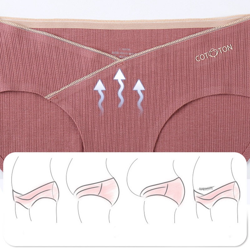Quần Lót Bầu Cotton Thoải Mái Cho Mẹ Bầu Quần lót bầu kháng khuẩn thông hơi Shop Bé TiTi