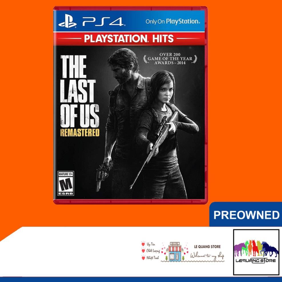 Đĩa game PS4: The Last of Us Remastered
