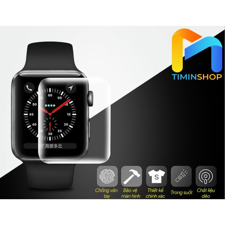 Miếng dán Apple Watch chống trầy xước và tự phục hồi vết xước