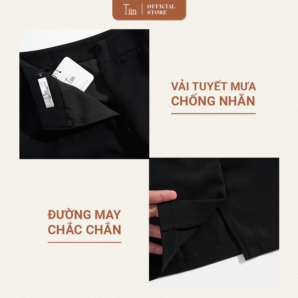 Chân váy bút chì dáng thường TIIN STORE CHD009