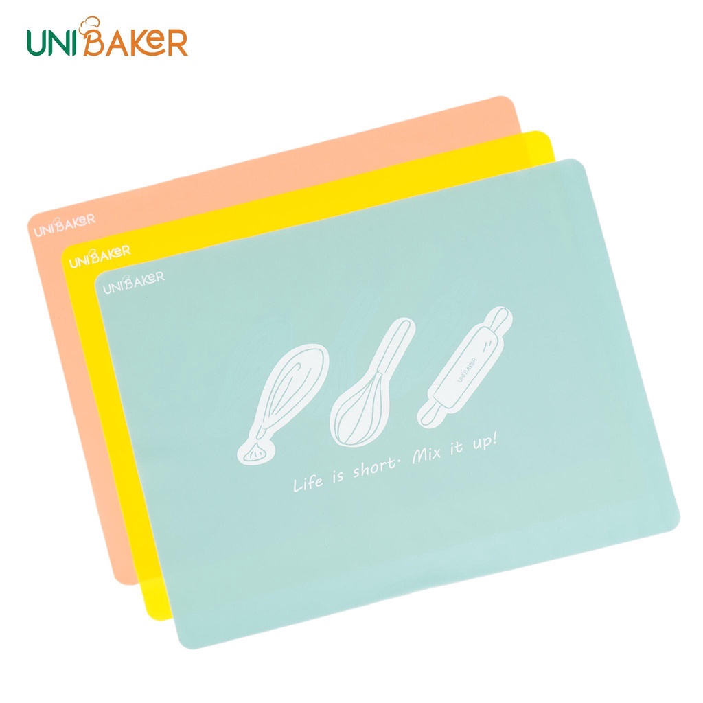 Tấm nhào bột silicone mat chống dính Unibaker (40x50cm)